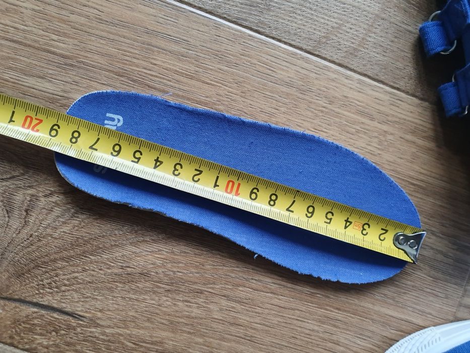 Trampki Sinsay raz ubrane 29 niebieske