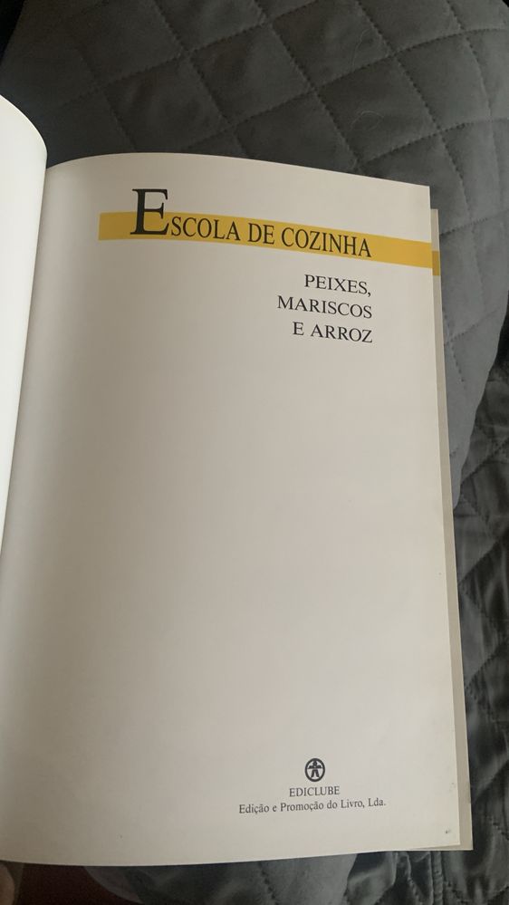 Livros Escola de Cozinha