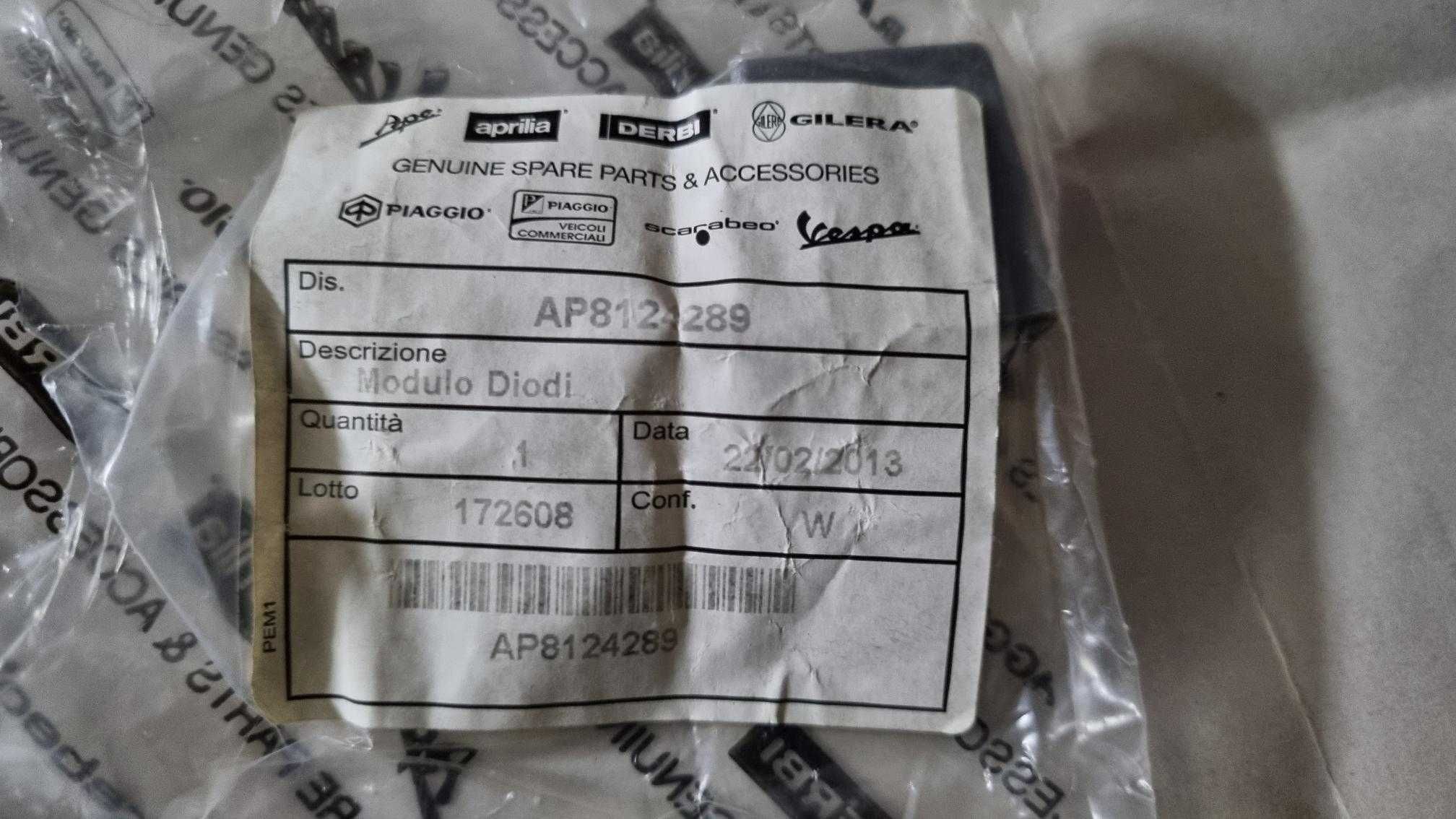 Aprilia RSV 1000 Mille - Relay diode