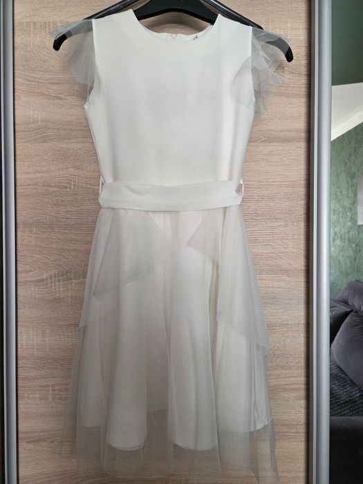 Sukienka komunijna / wizytowa + sweterek