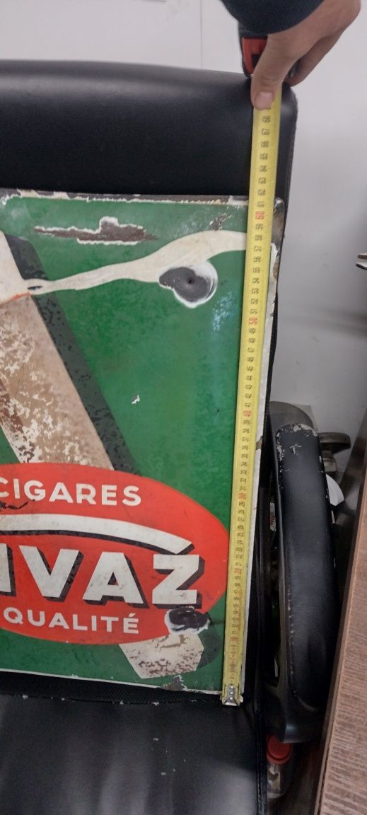 Zabytkowy Szyld Emaliowany.Reklama Emaliowana.