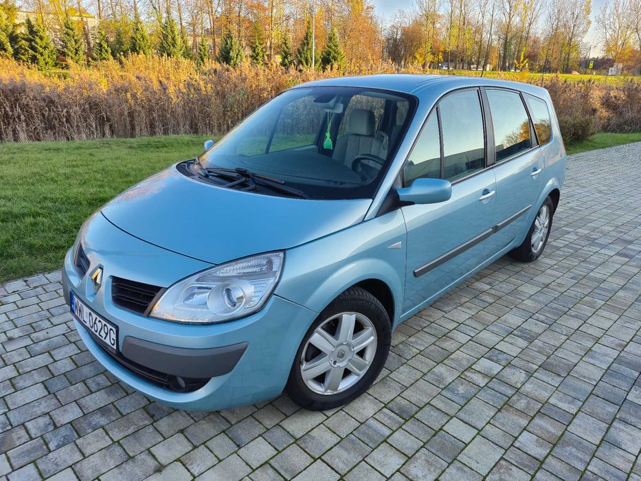 Renault Grand Scenic 2 lift/W pełni sprawne/Bezwypadkowe/Bez rdzy!