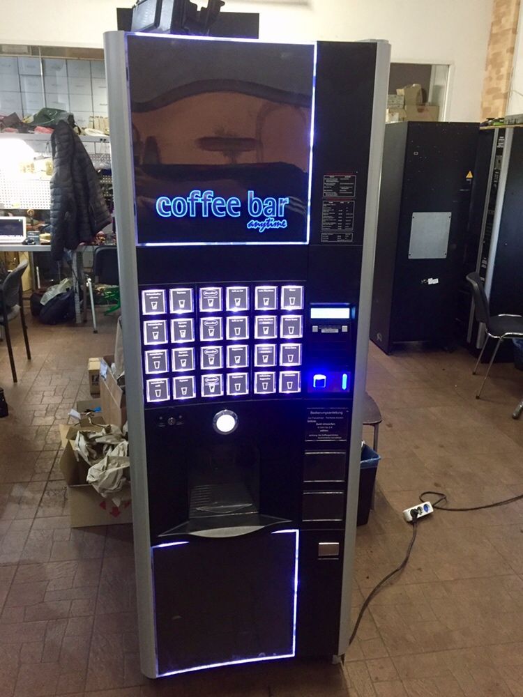 Ремонт и продажа кофейных и снековых вендинговых автоматов