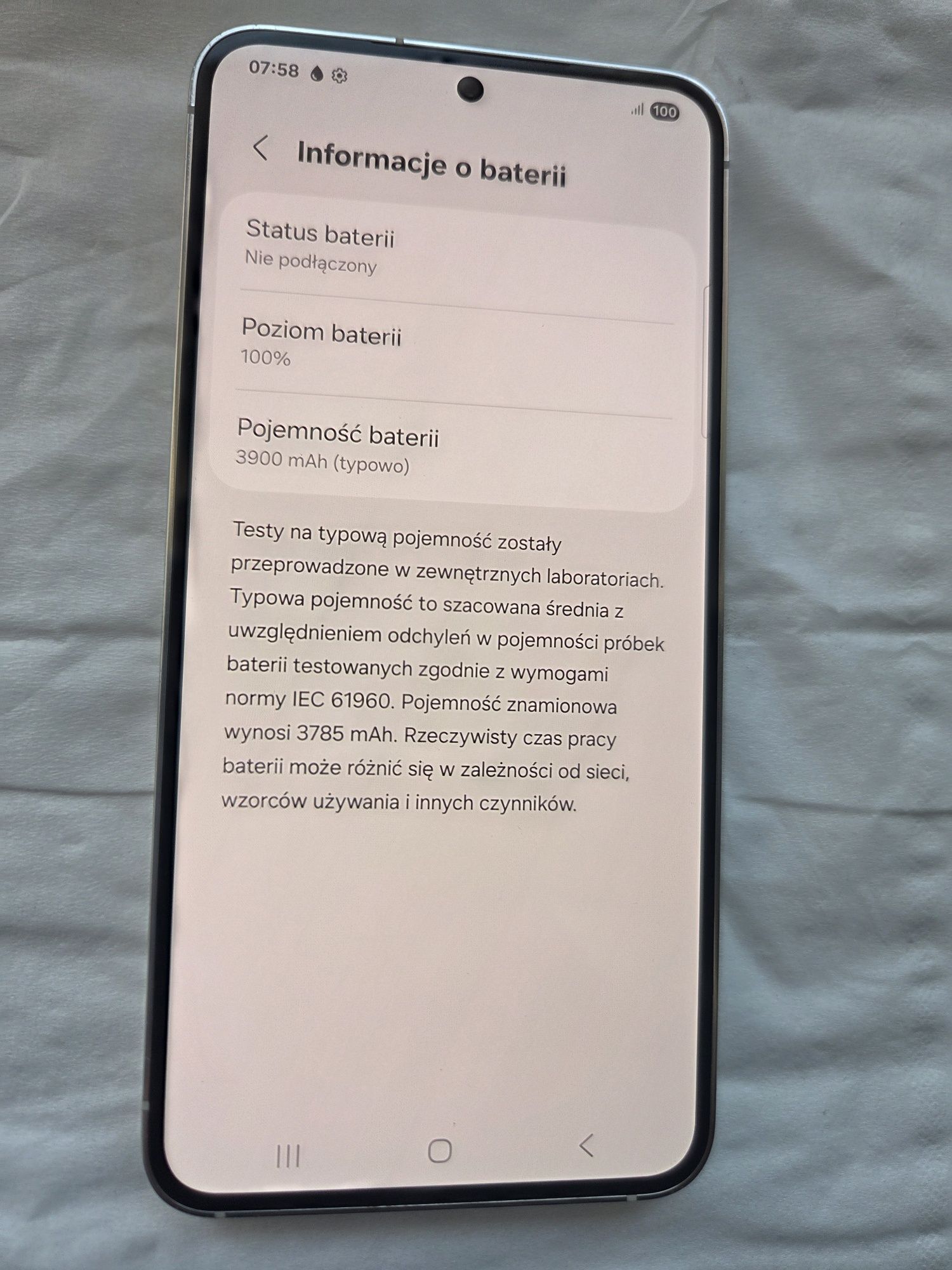 Samsung s23 128gb biały