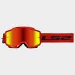 Oculos LS2 Charger vermelho motocross enduro