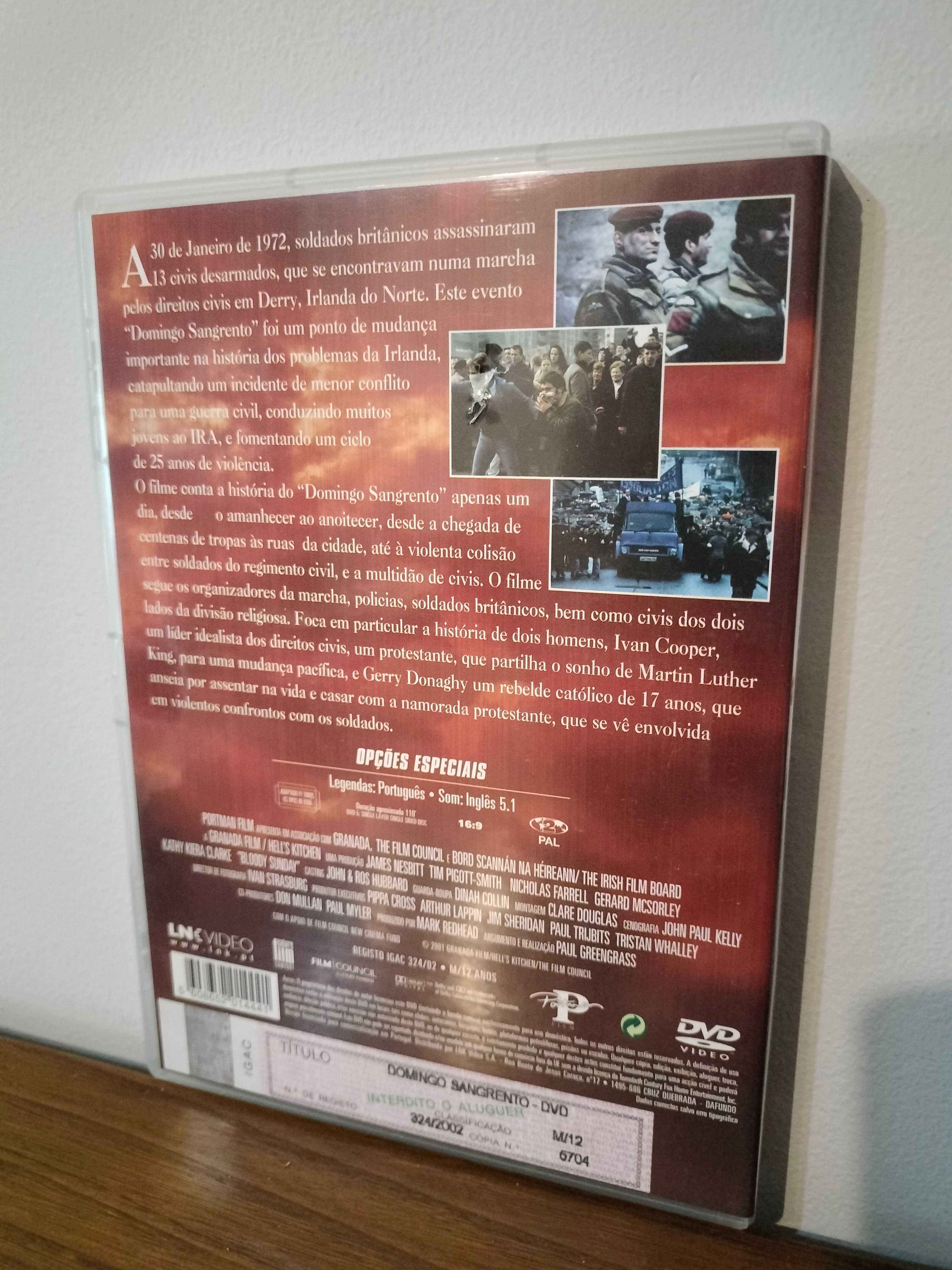 Filme DVD: Bloody Sunday Domingo Sangrento
