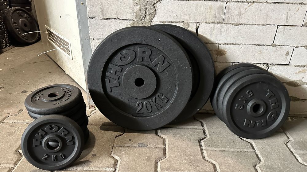 Obciążenie żeliwne domyos Decathlon thorn i inne
