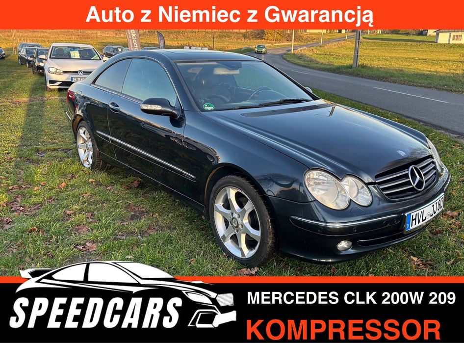 Mercedes CLK 200 W 209  Rok 2005