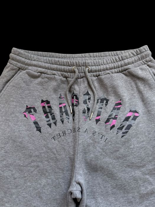 Spodenki Baggy Szorty Dresowe Trapstar London Irongate Arch Camo Grey