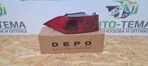 Фонарь стоп Honda Accord 7 2006-2008 фонари Хонда Аккорд 7