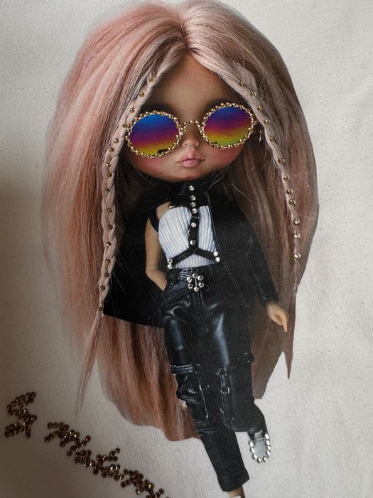 Zestaw legginsy Nala handmade i bluzeczki