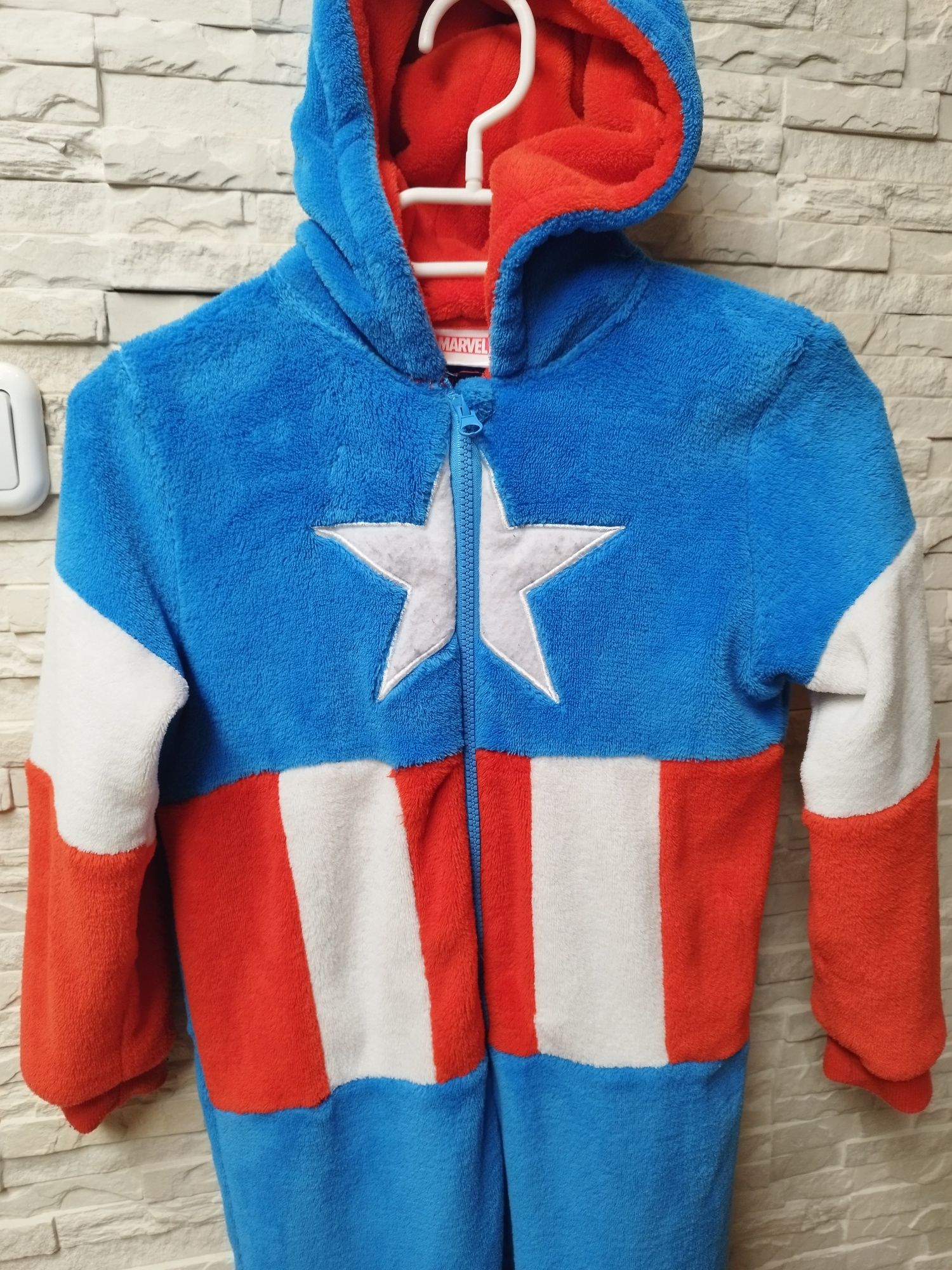?Kombinezon,piżama,kigurimi,strój karnawałowy,Avengers Kapitan Ameryka