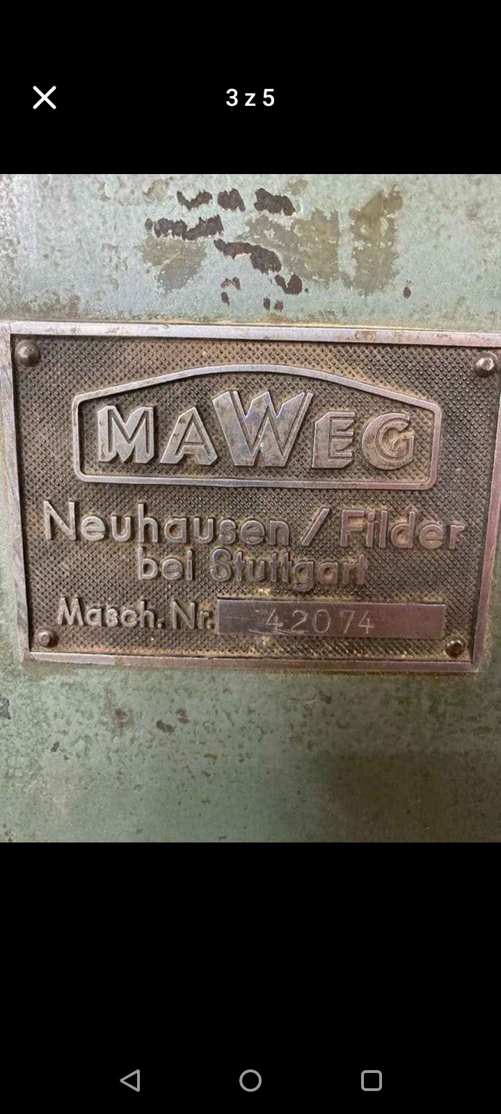 Prasa hydrauliczna MaWeg