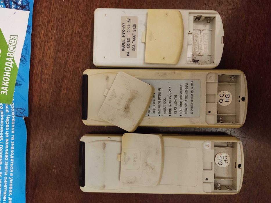 Пульт дистанционного управления для кондиционера