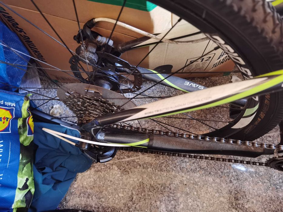 Bicicleta trail aluminum