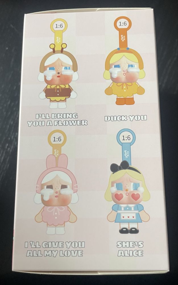 Crybaby crying again vinyl plush Popmart