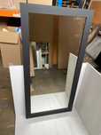Lustro czarne w ramie  120x60  nowoczesne