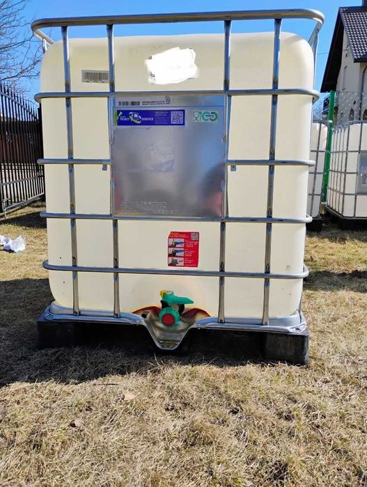 zbiornik pojemnik mauzer 1000l po spoż SCHUTZ GCUBE