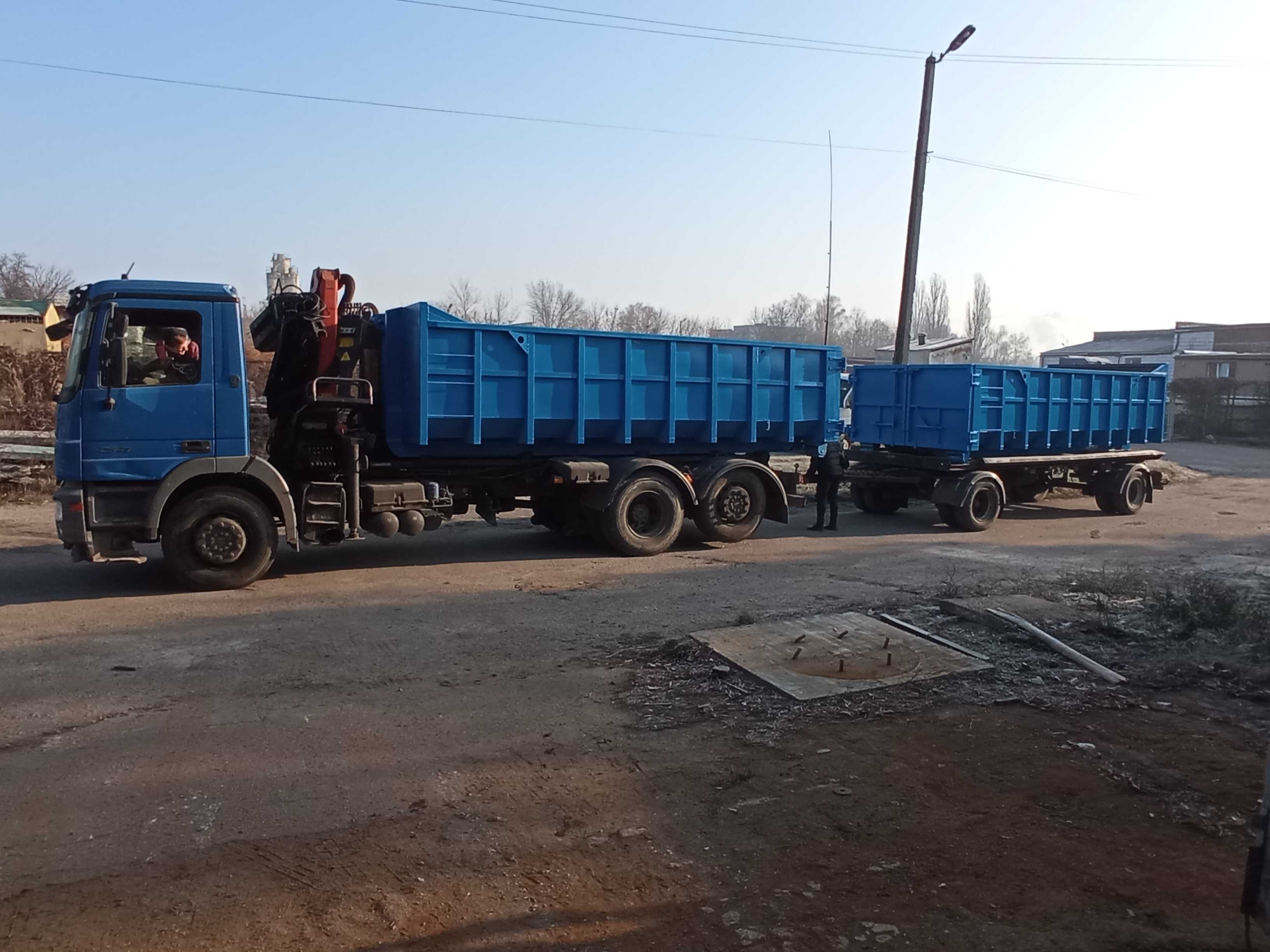 контейнеры для ТБО, мультилифт, лодочки