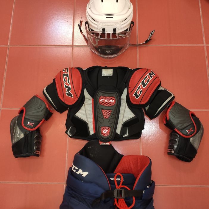 Хоккейная экипировка, защита, форма, шлемы