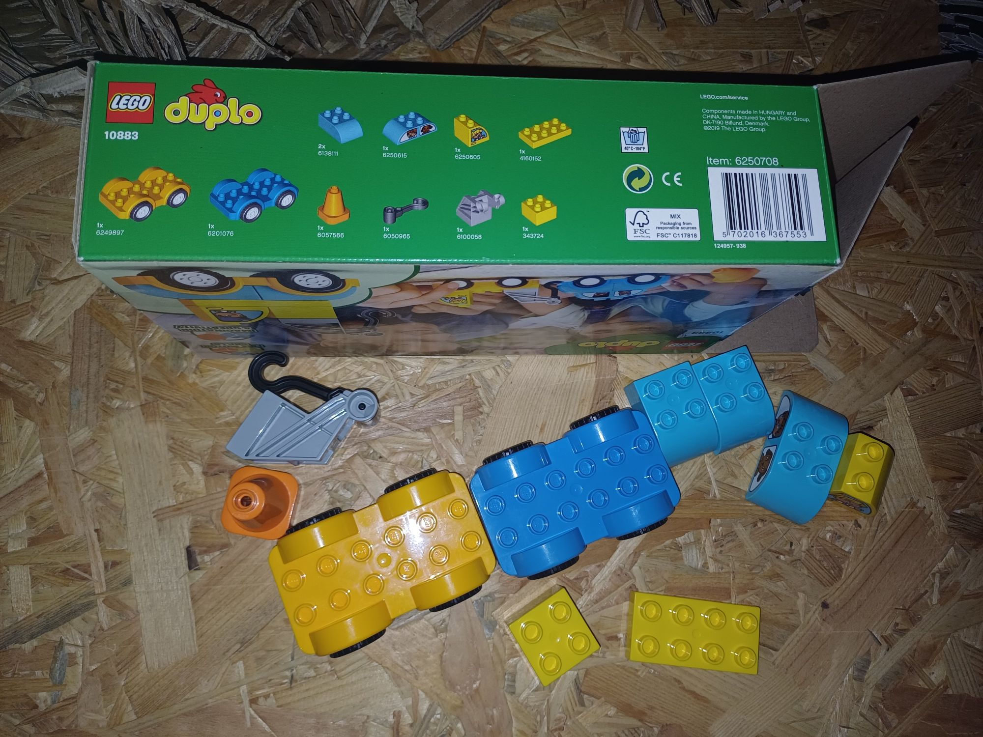 Lego duplo pomoc drogowa