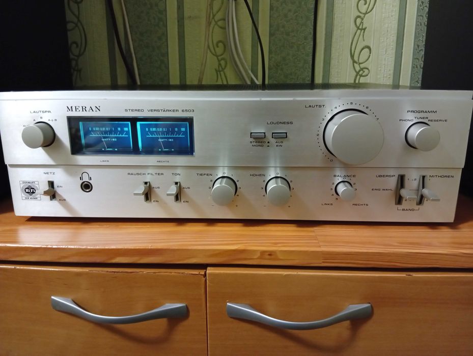Підсилювач MERAN stereo verstärker 6503 (made in Germany)