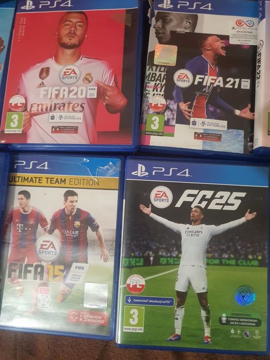 Sprzedam zamienię gry sportowe Fifa nba handball Pes Ps4 slim Pro Ps5