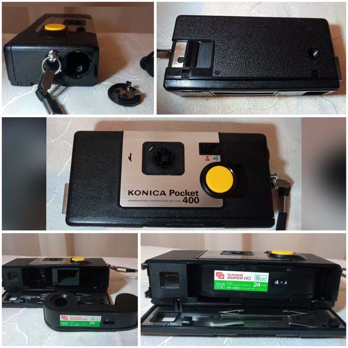 Фотоаппарат Kodak Instamatic 50 / Konika Pocket /Kodak EasyShare цифра