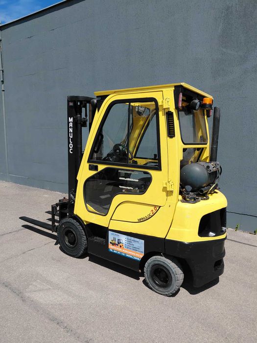 Wózek widłowy Hyster H1.6FT kabina, przesuw, 4 sekcje