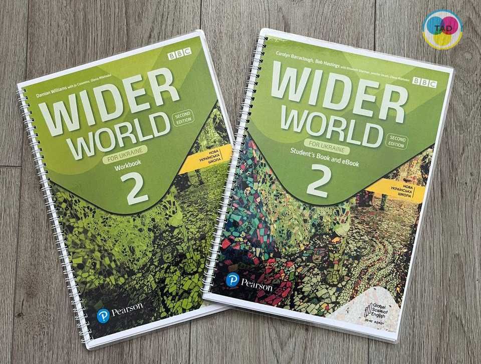 Wider World ( Second Edition) for Ukraine НУШ всі рівні – 1, 2, 3, 4