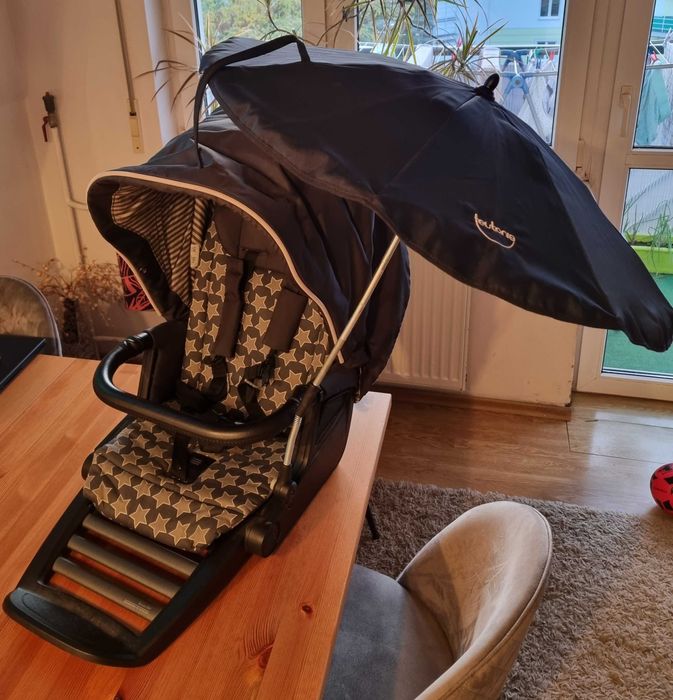 Wózek Teutonia Cosmo 2w1 + akcesoria