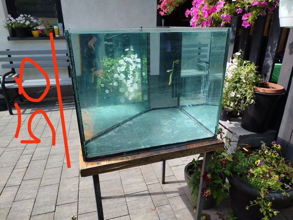 Akwarium szklane 280L