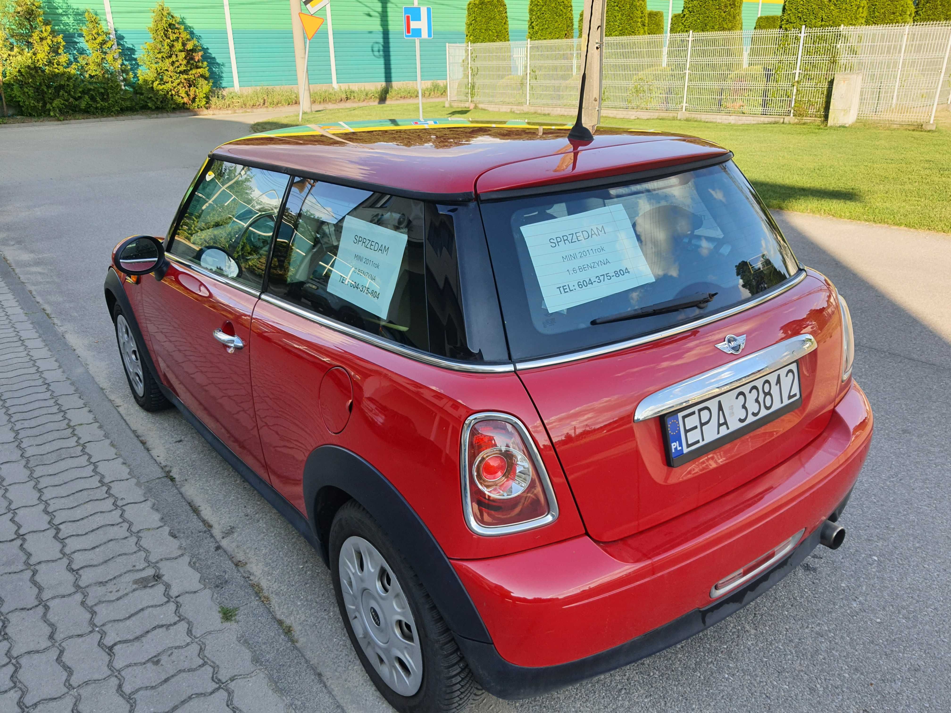 Mini One 1.6 benzyna 2011rok/Pierwszy właściciel w kraju