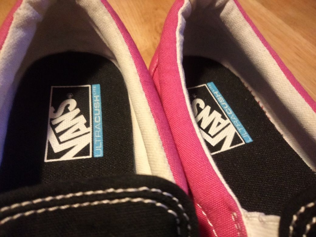Vans Sleep-on r42,5 27,5cm 2 Tone czarno-różowe super stan