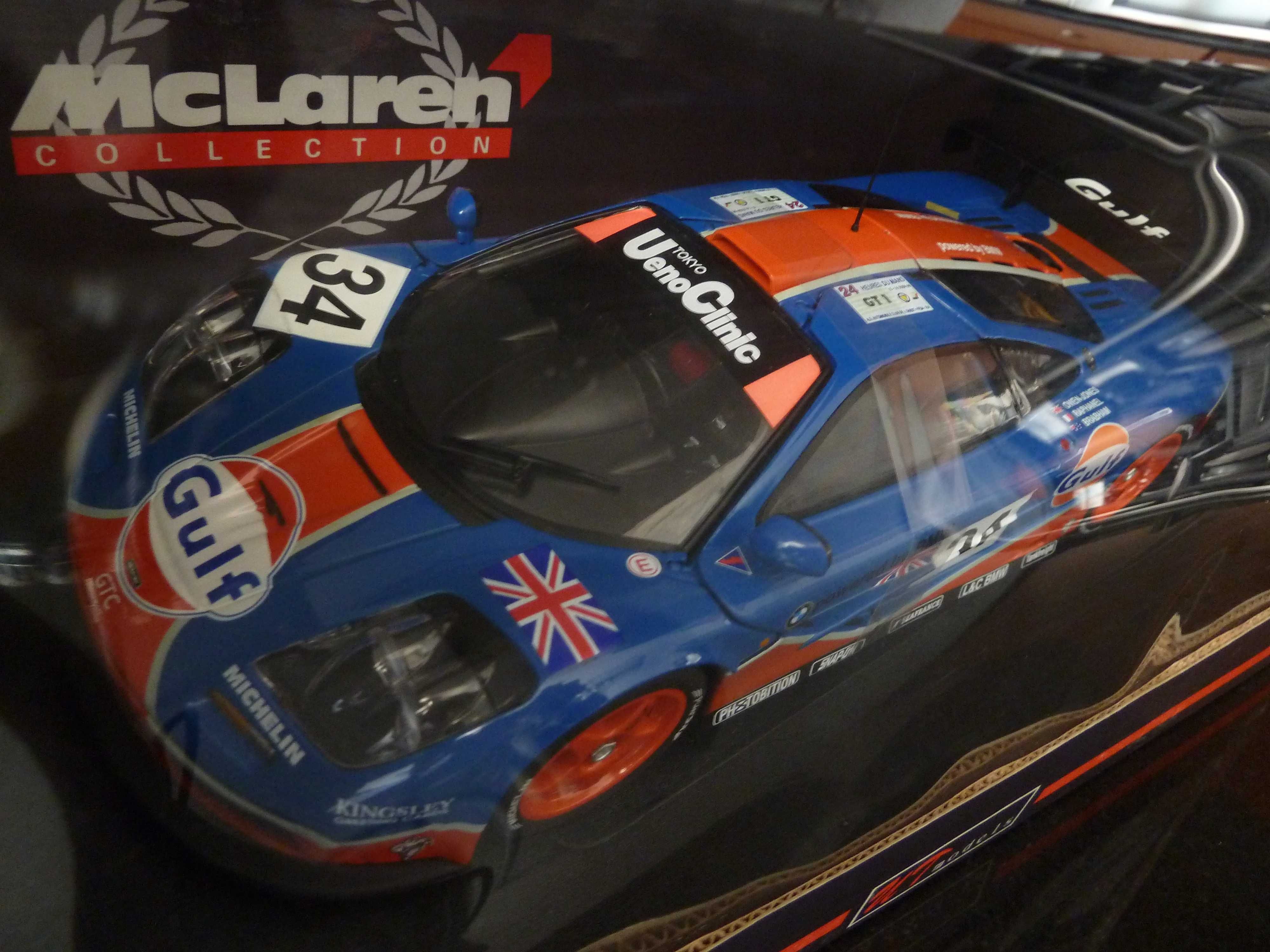 1:18 UT, McLaren F1 GTR, Gulf AutoArt Minichamps