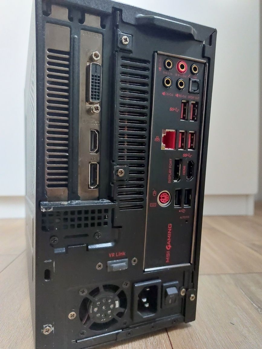 Komputer gamingowy MSI i5 1050ti 8gb SSD 256 wifi
