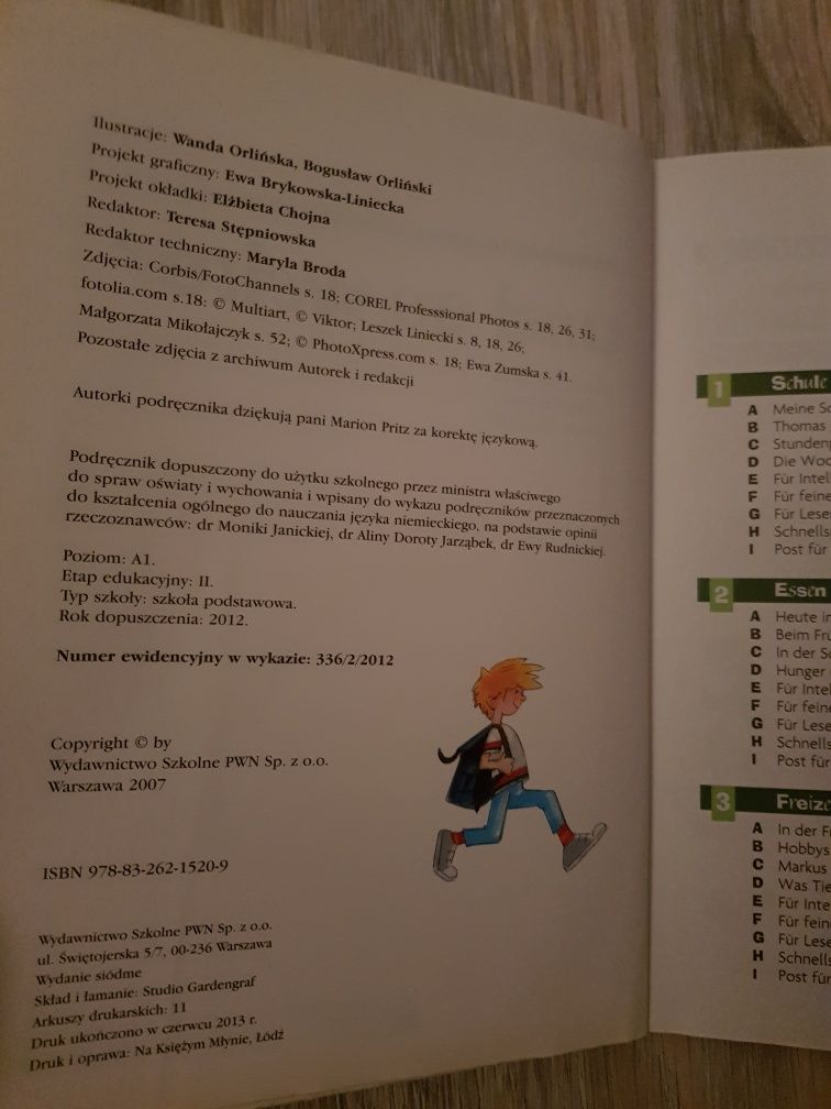 Podręcznik do języka niemieckiego Und so weiter klasa 5 PWN