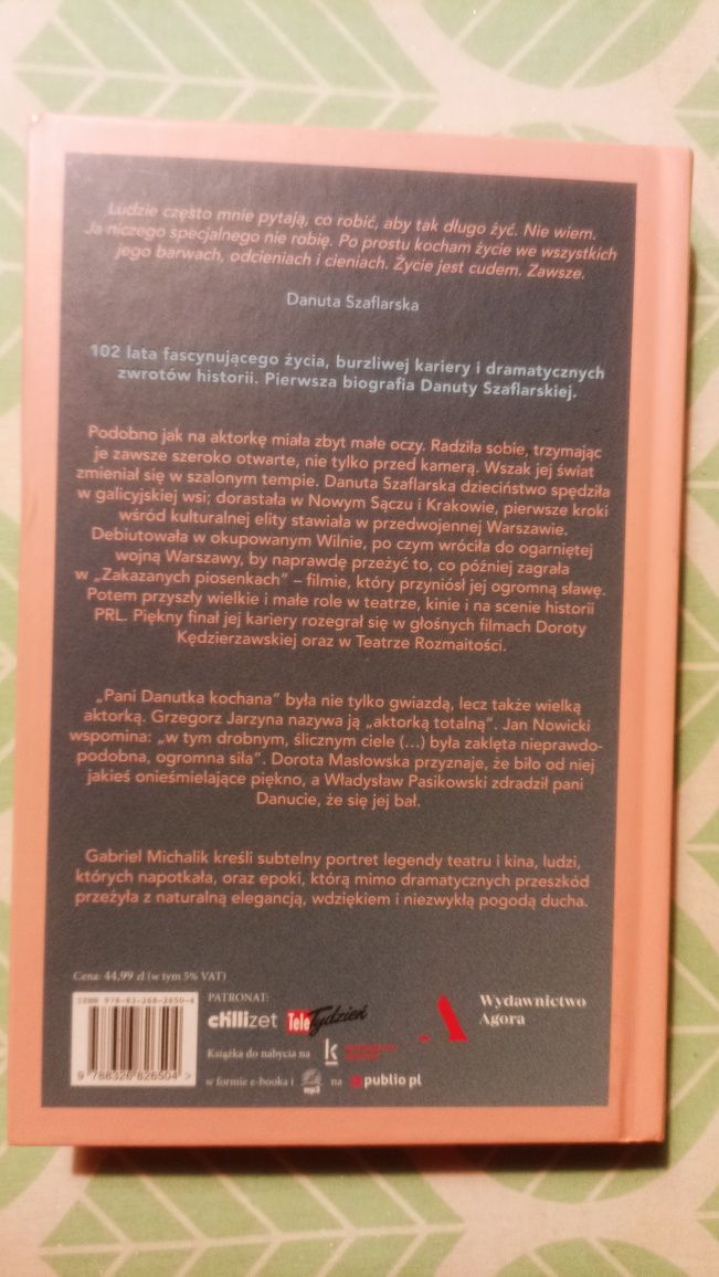 Gabriel Michalik - Danuta Szaflarska. Jej czas