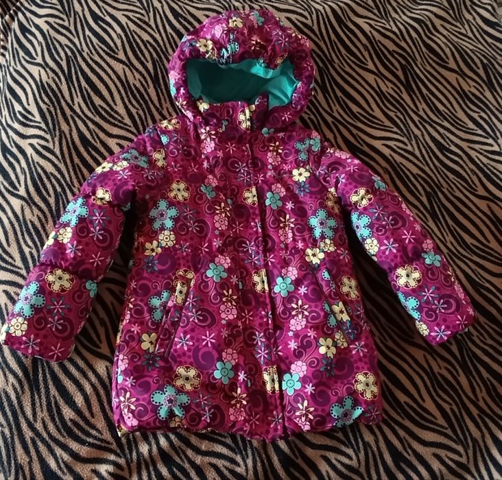 Термокуртка для дівчинки outventure, куртка демісезонна, розмір 110