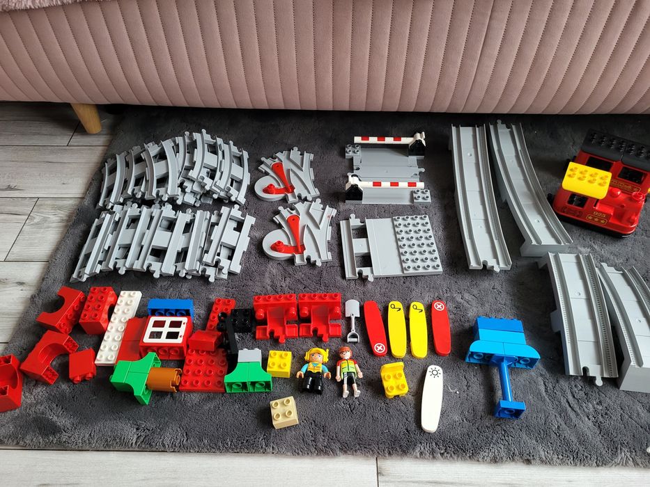 DUŻY ZESTAW klocków lego duplo