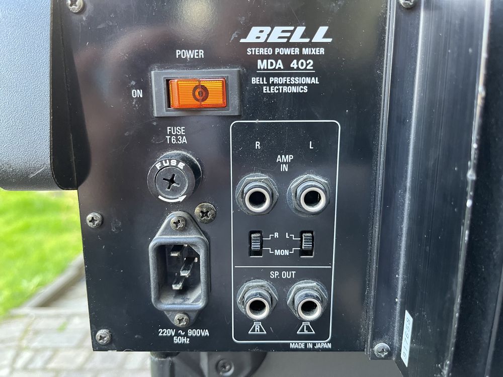 Power mixer BELL MDA 420 wraz z paczkami