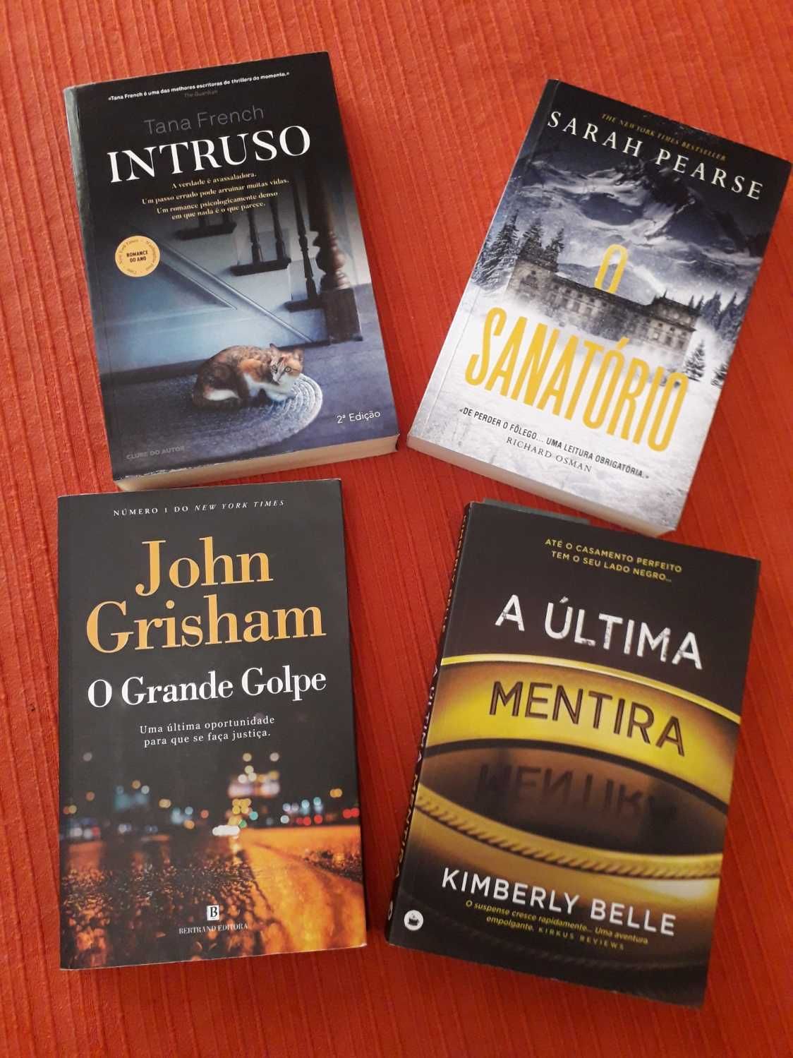 Livros (thriller/suspense)