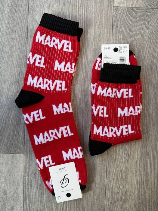 Шкарпетки з принтом з турецької бавовни