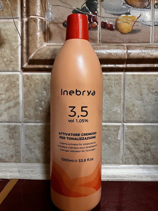 Inebrya 3.5 vol. (1.05%) кремовый оксидант-активатор