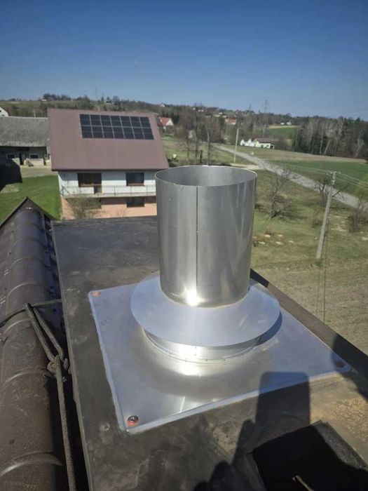 Frezowanie i rozwiercanie kominów oraz montaż wkładów SCHIEDEL
