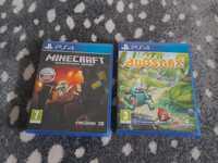 Gry na konsole ps4 bugsnax i minecraft