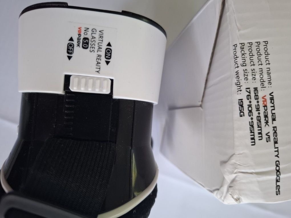 Okulary VR na smartfona duży rozmiar ponad 6" nowy tanio oddam