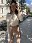 Bluzka Top La Manuel Crush jasny M L