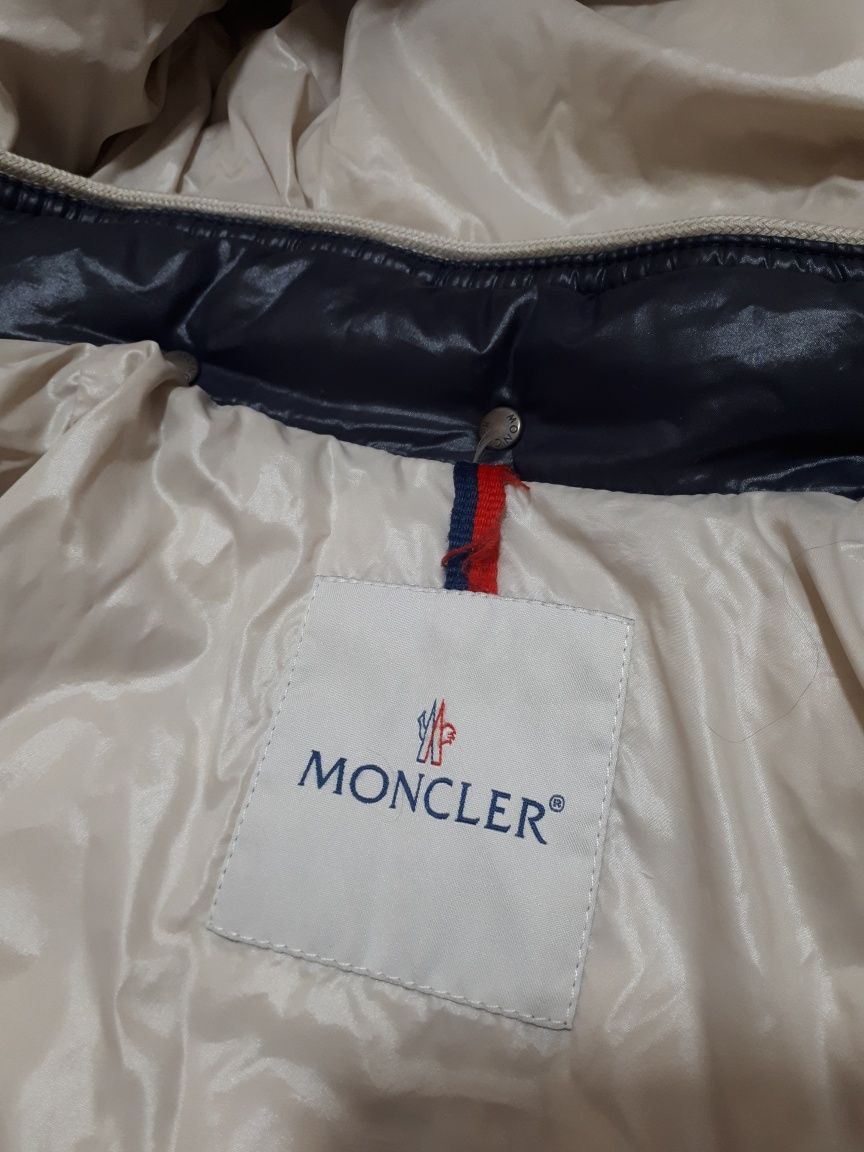 Пуховик Moncler 2-3 роки 92-95 см пухова куртка оригінал брендова