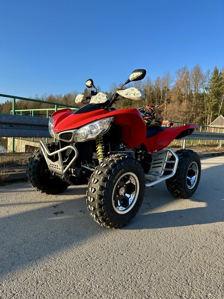 Quad KYMCO Maxxer 400 4X4 Homologacja L7E tylko 7tyś przebiegu